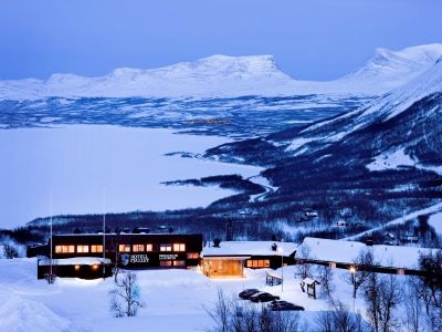 Hotell Fjaellet Bjorkliden  Luaran gambar
