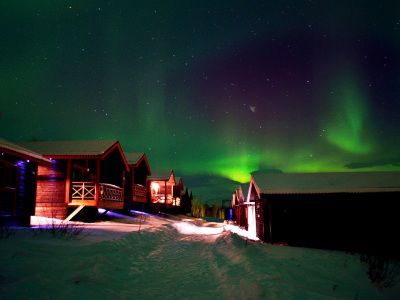 Hotell Fjaellet Bjorkliden  Luaran gambar